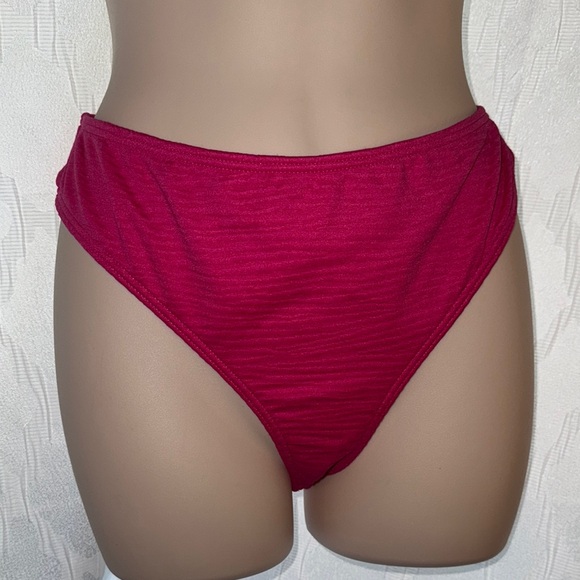 Purple and Pink Artistic One Piece Swimsuit - Picture 6 of 9